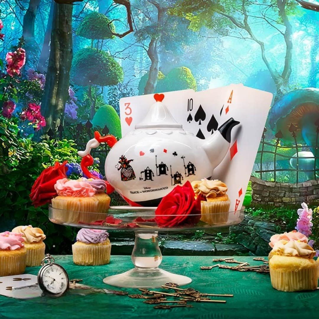 DISNEY - Teapot - Alice in Wonderland - Queen of Hearts - Fans Geek Store