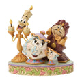 Disney Traditions Jim Shore – Lumiere, Mrs Potts, Cogsworth & Chip Beeldje