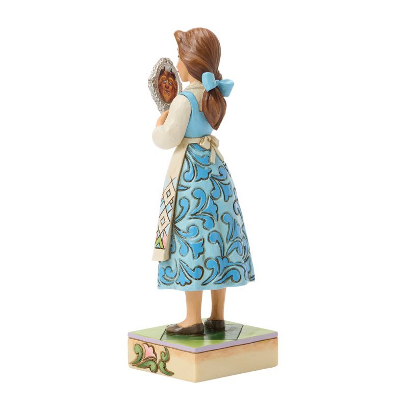 Disney Traditions: Belle met Spiegel Beeldje | Jim Shore – Beauty and the Beast - Fans Geek Storeproduct_typeDisney Traditions