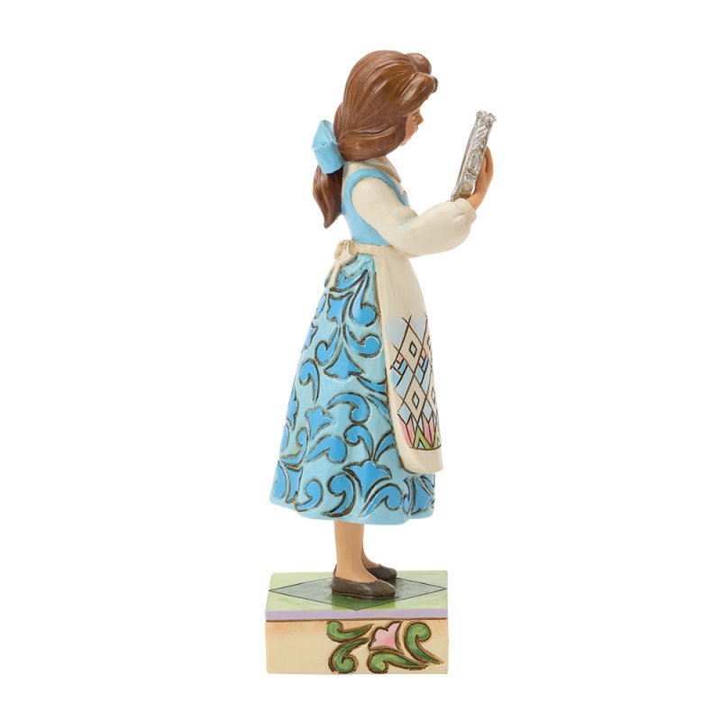 Disney Traditions: Belle met Spiegel Beeldje | Jim Shore – Beauty and the Beast - Fans Geek Storeproduct_typeDisney Traditions