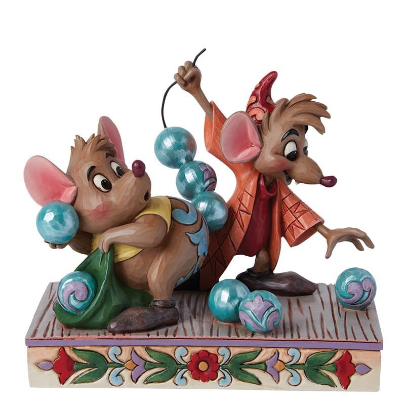 Disney Traditions Jaq & Gus Beeldje - Assepoester 75th Anniversary - Handgeschilderd Polyresin - Fans Geek Storeproduct_typeDisney Traditions
