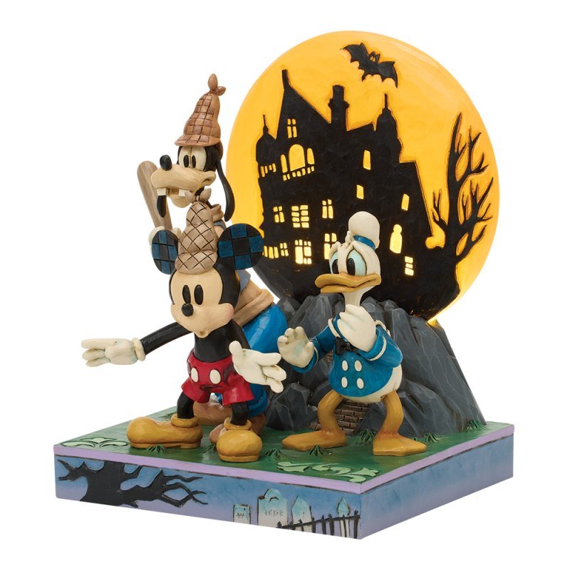 Disney Traditions: Lonesome Ghosts Beeldje met LED - maan | Jim Shore – Halloween - Fans Geek Storeproduct_typeDisney Traditions
