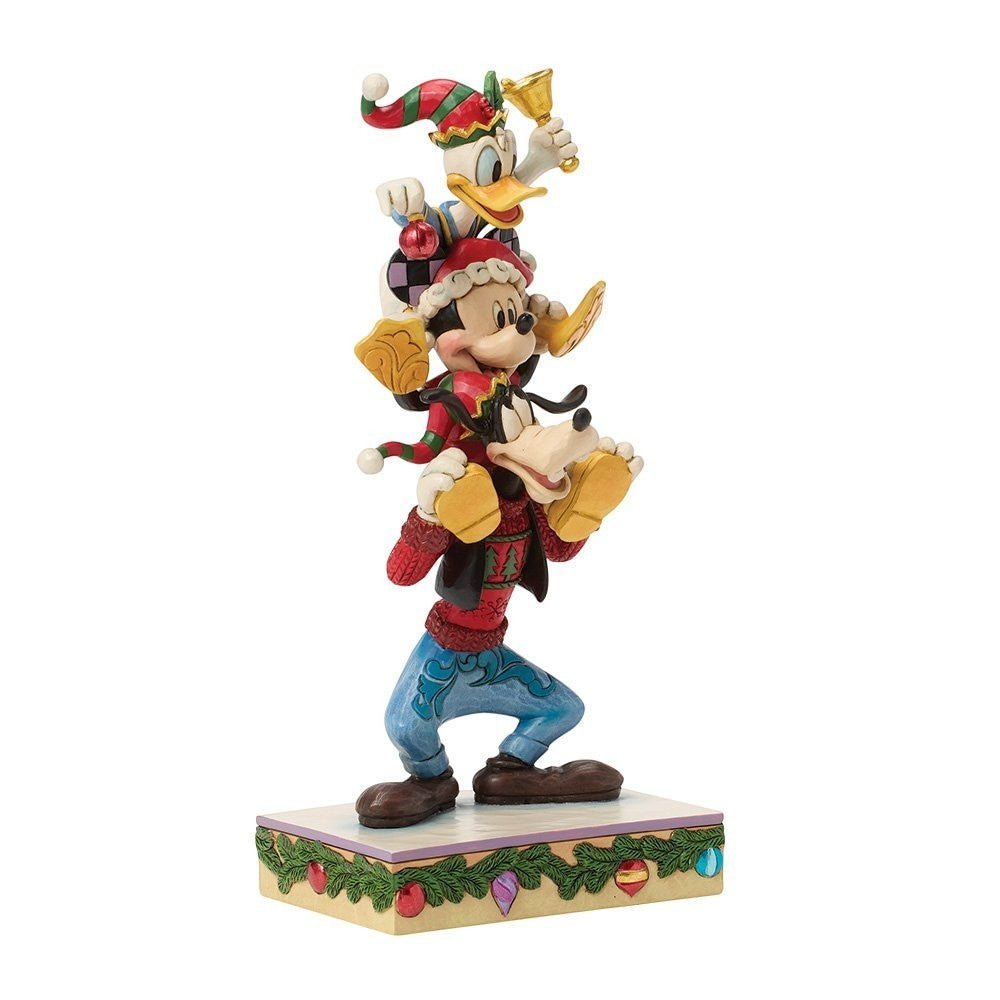 Disney Traditions: Mickey, Donald & Goofy Stapelbeeldje 22 cm | Jim Shore - Fans Geek Storeproduct_typeDisney Traditions by Jim Shore