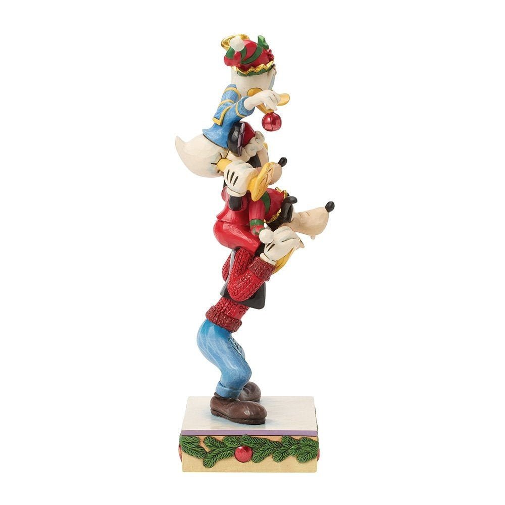 Disney Traditions: Mickey, Donald & Goofy Stapelbeeldje 22 cm | Jim Shore - Fans Geek Storeproduct_typeDisney Traditions by Jim Shore