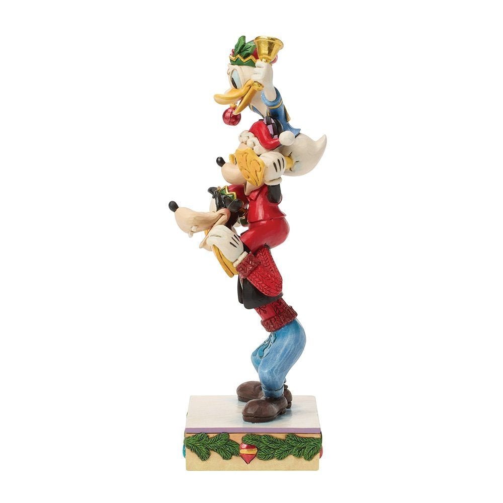 Disney Traditions: Mickey, Donald & Goofy Stapelbeeldje 22 cm | Jim Shore - Fans Geek Storeproduct_typeDisney Traditions by Jim Shore