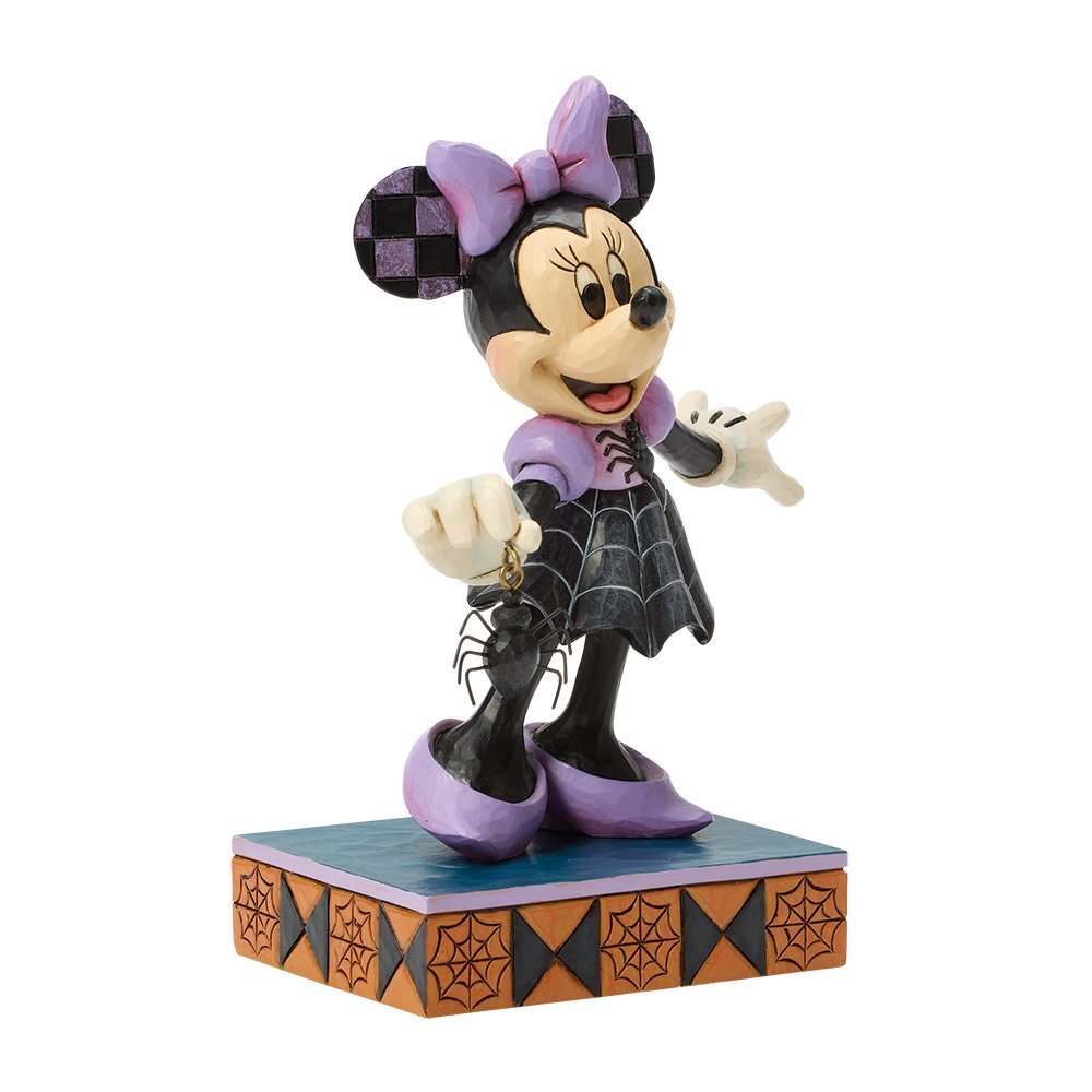 Disney Traditions: Minnie Mouse Spinnenweb Jurk Beeldje | Jim Shore – Halloween - Fans Geek Storeproduct_typeDisney Traditions