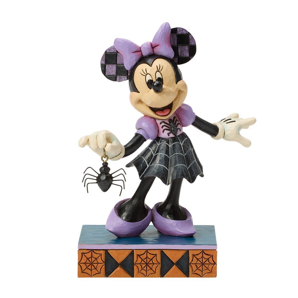 Disney Traditions: Minnie Mouse Spinnenweb Jurk Beeldje | Jim Shore – Halloween - Fans Geek Storeproduct_typeDisney Traditions