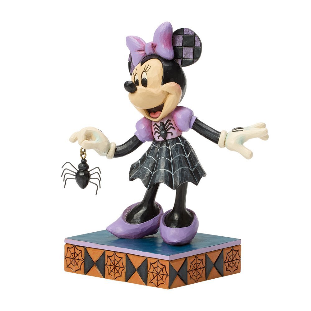Disney Traditions: Minnie Mouse Spinnenweb Jurk Beeldje | Jim Shore – Halloween - Fans Geek Storeproduct_typeDisney Traditions