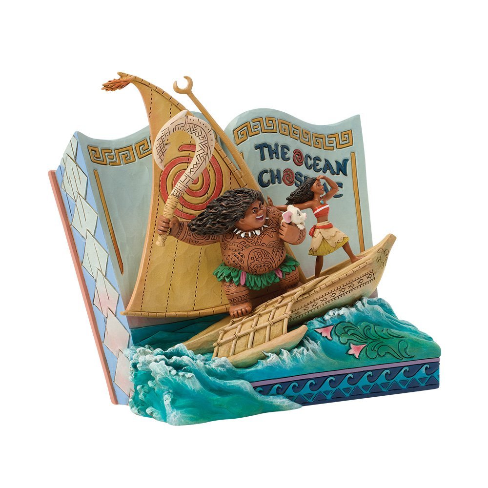 Disney Traditions – Moana Ocean Storybook Beeldje | Jim Shore | 18 cm - Fans Geek Storeproduct_typeDisney Traditions (Enesco)