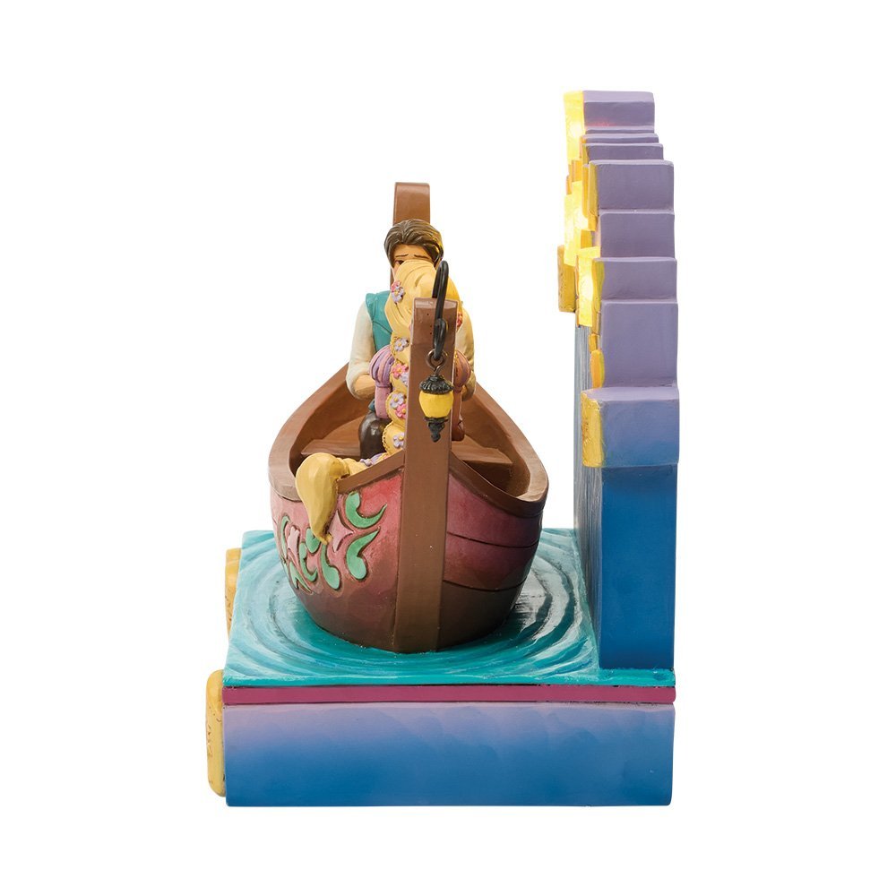 Disney Traditions Rapunzel & Flynn Rider Boot met LED Lampionnen – Jim Shore | Tangled 15 Jaar | 21 cm - Fans Geek Storeproduct_typeDisney Traditions (Enesco)