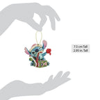 Disney Traditions – Stitch Pakt Cadeau Uit | Kerstboomornament | 7,5 cm - Fans Geek Storeproduct_typeDisney Traditions (Enesco)