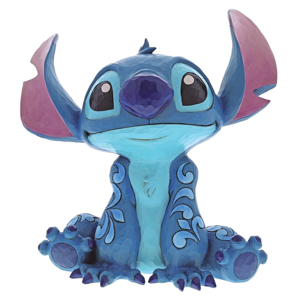 Disney Traditions – Stitch Statement Beeldje | Handgeschilderd Gegoten Steen | 38 cm - Fans Geek Storeproduct_typeDisney Traditions (Enesco)