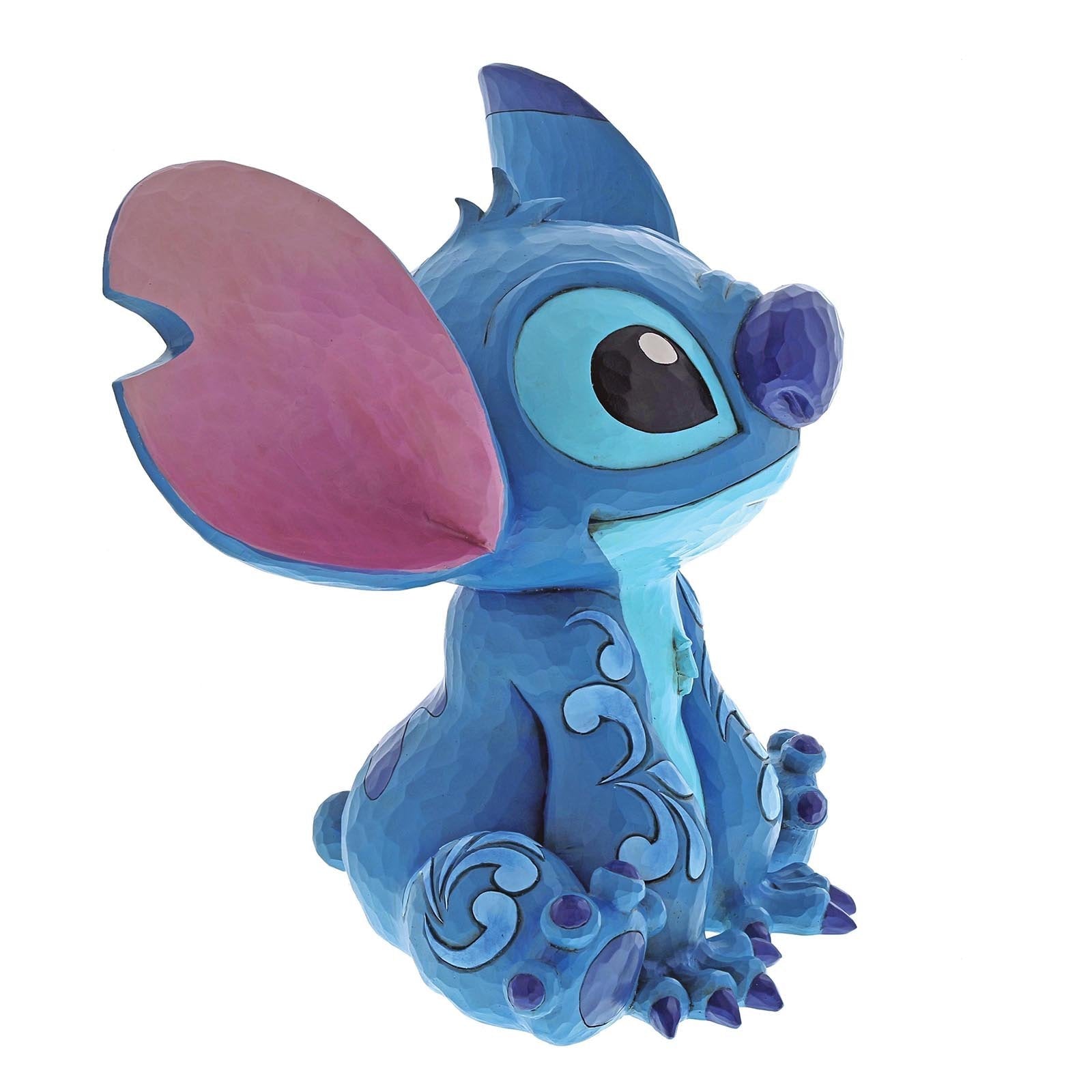 Disney Traditions – Stitch Statement Beeldje | Handgeschilderd Gegoten Steen | 38 cm - Fans Geek Storeproduct_typeDisney Traditions (Enesco)