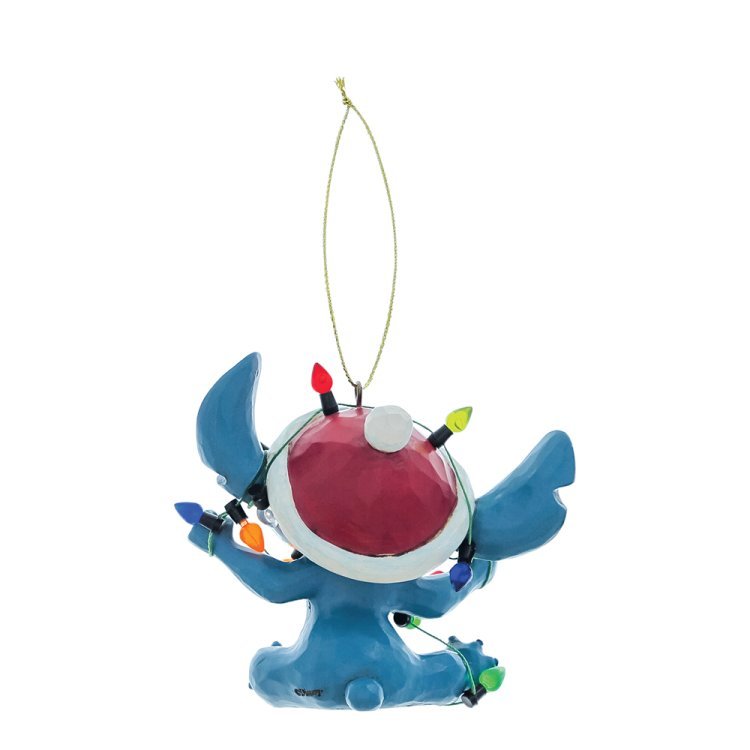 Disney Traditions – Stitch Verstrikt in Kerstlichtjes | Kerstboomhanger | 8 cm - Fans Geek Storeproduct_typeDisney Traditions (Enesco)