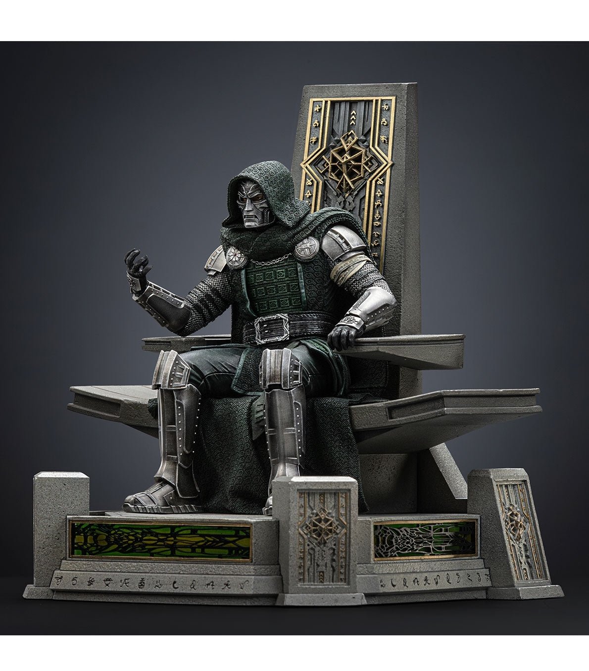 Doctor Doom on Throne Deluxe Art 22,5 cm - Marvel | Pre-Order t.e.m. 13/08 - Fans Geek Storeproduct_typeIron Studios