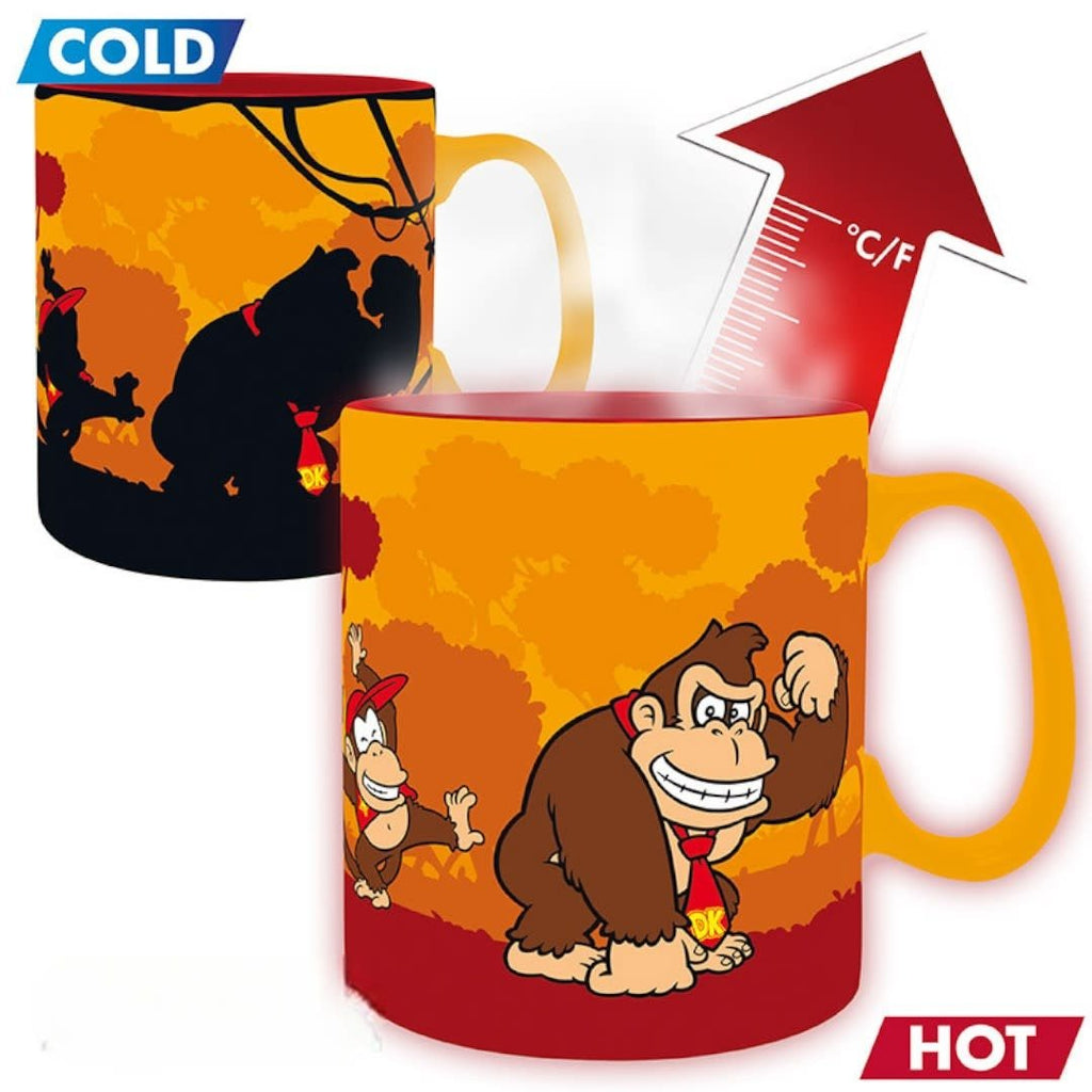 DONKEY KONG - Mug Heat Change - 460 ml - Donkey Kong - Fans Geek Store