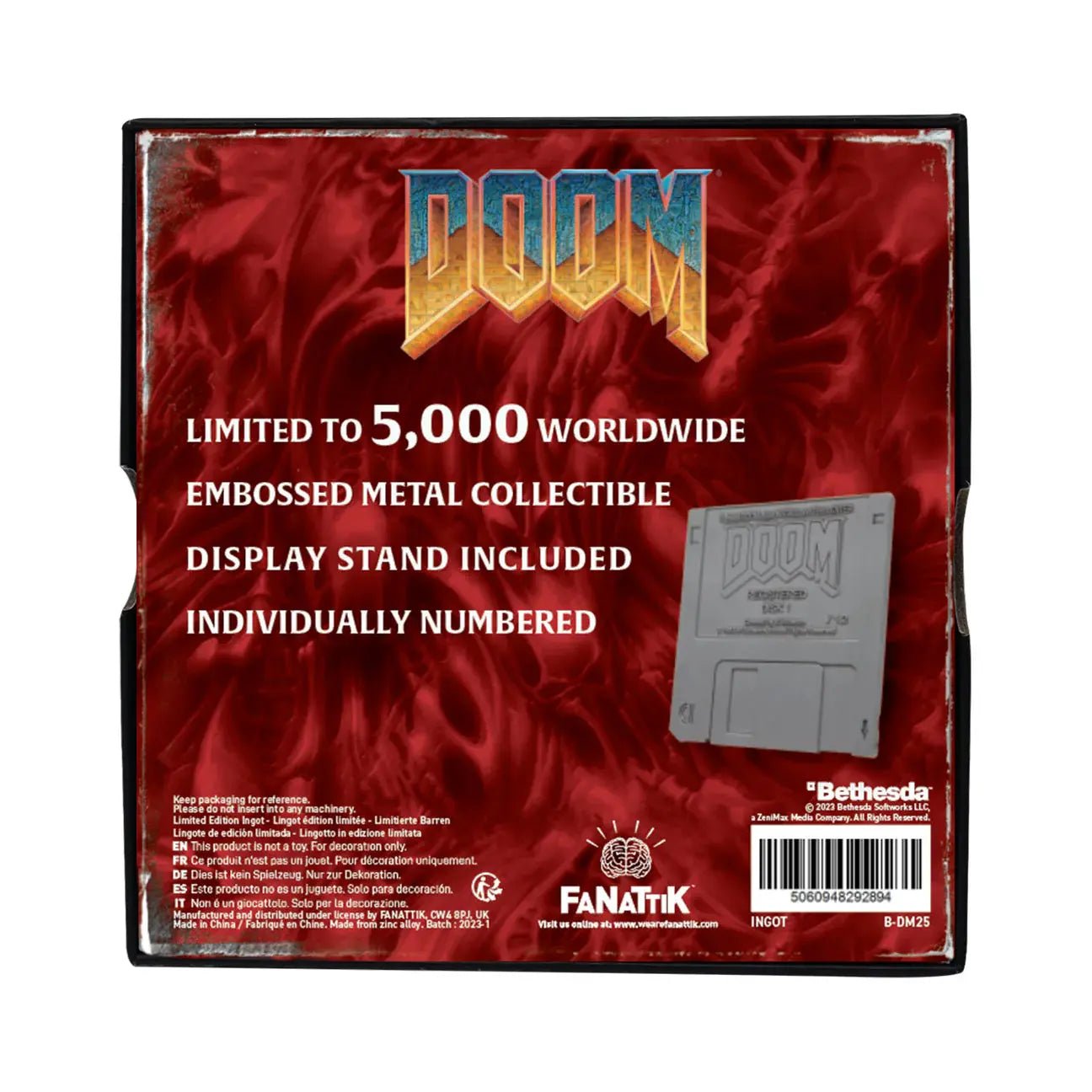 DOOM: Floppy Disk Limited Edition Replica - Fans Geek Store
