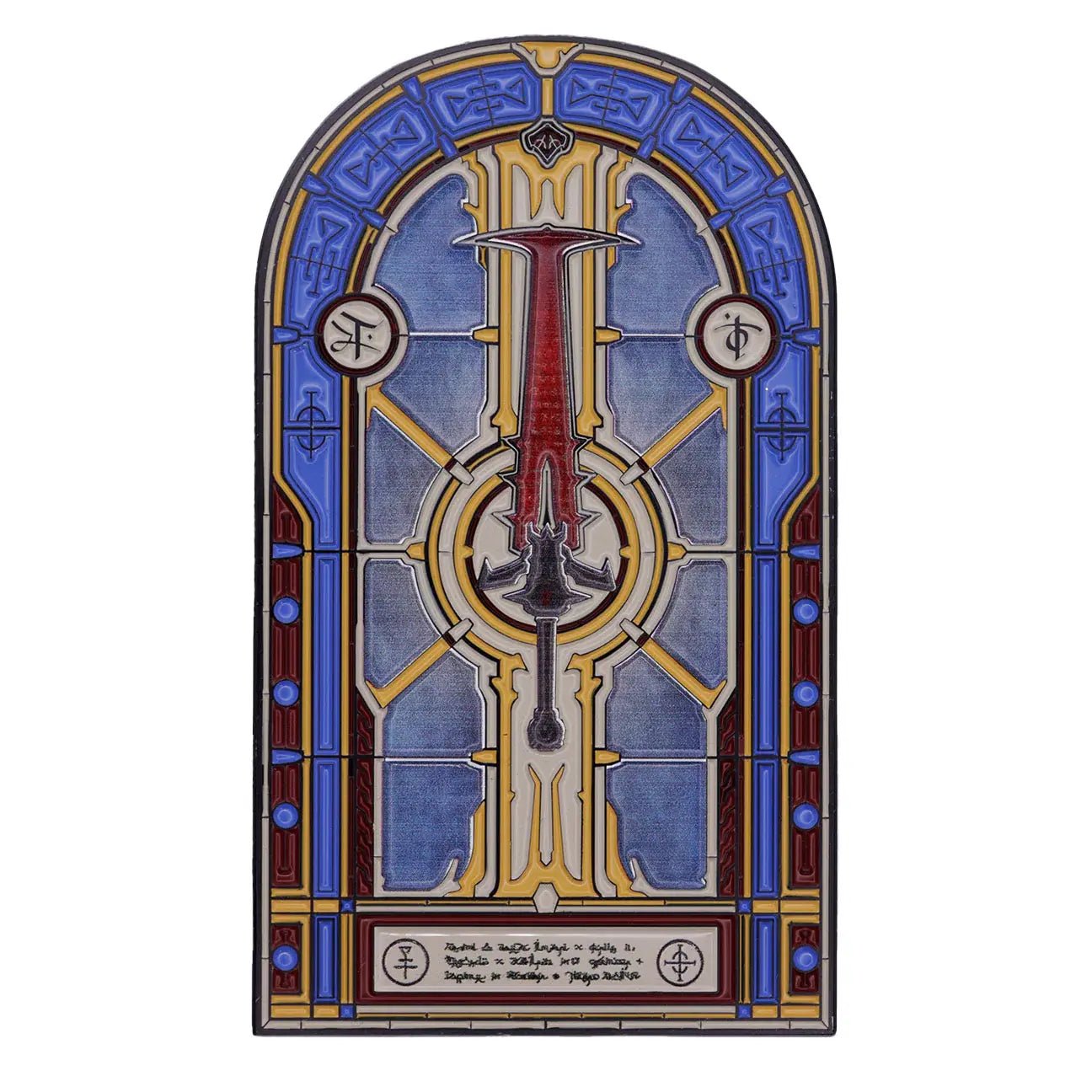 DOOM: Limited Edition Crucible Sword Stained Glass Window Ingot - Fans Geek Store