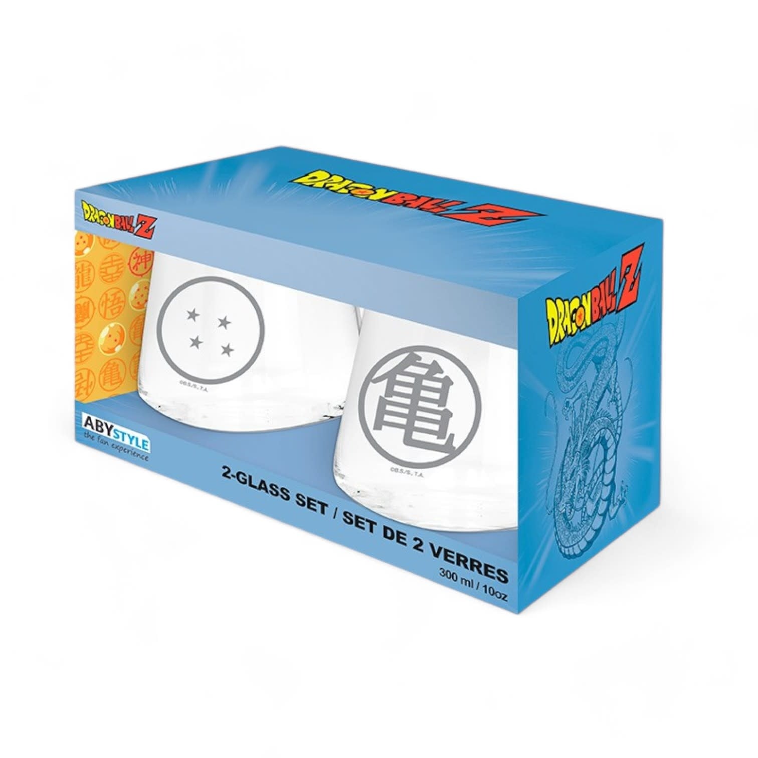 DRAGON BALL - 2 Glass Set - Kame & Dragon ball - Fans Geek Store