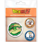 DRAGON BALL - Badge Pack - Goku, Vegeta & Shenron - Fans Geek Store