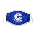 Face Mask: Dragon Ball - Capsule Corporation - Fans Geek Store