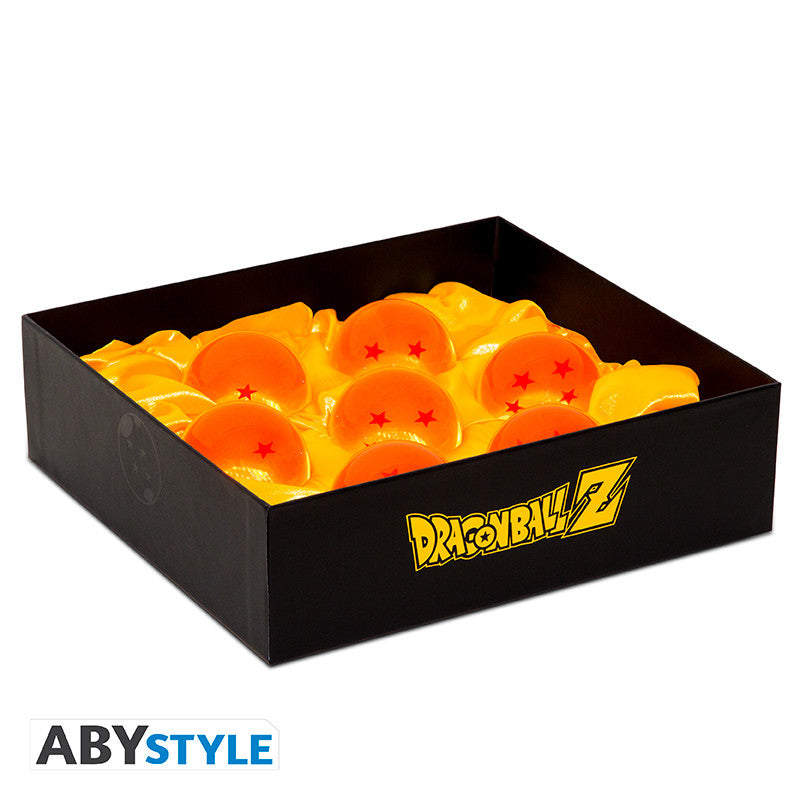 Dragon Ball Collectorbox met 7 Acrylkristalbollen en Displaydoos
