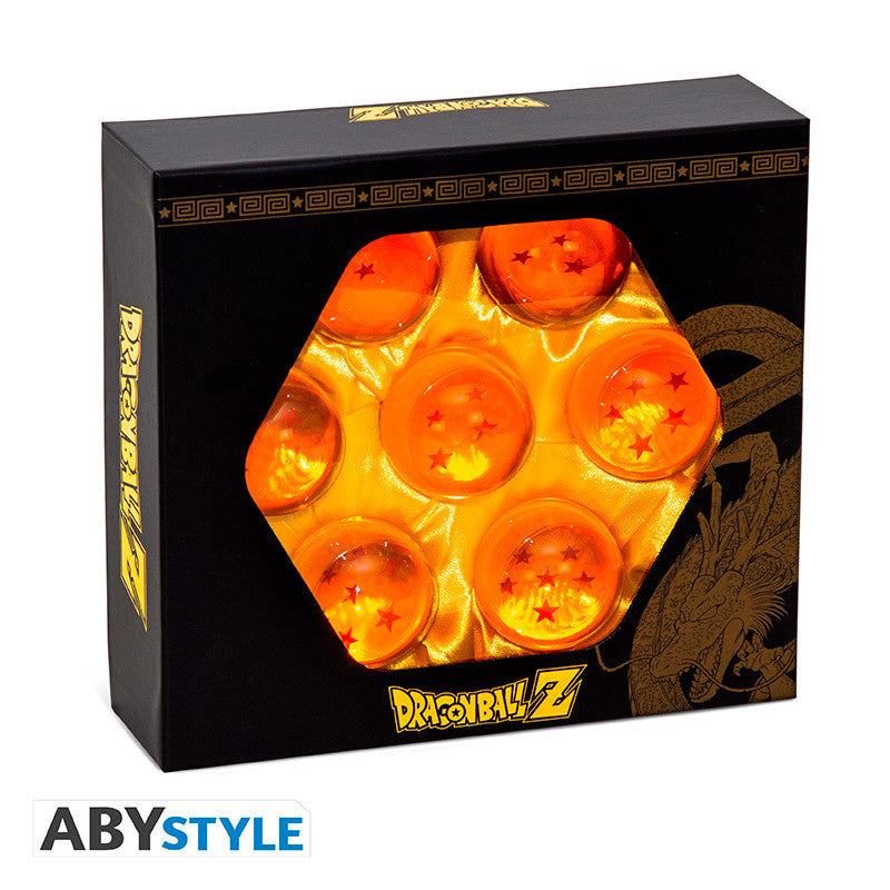 Dragon Ball Collectorbox met 7 Acrylkristalbollen en Displaydoos