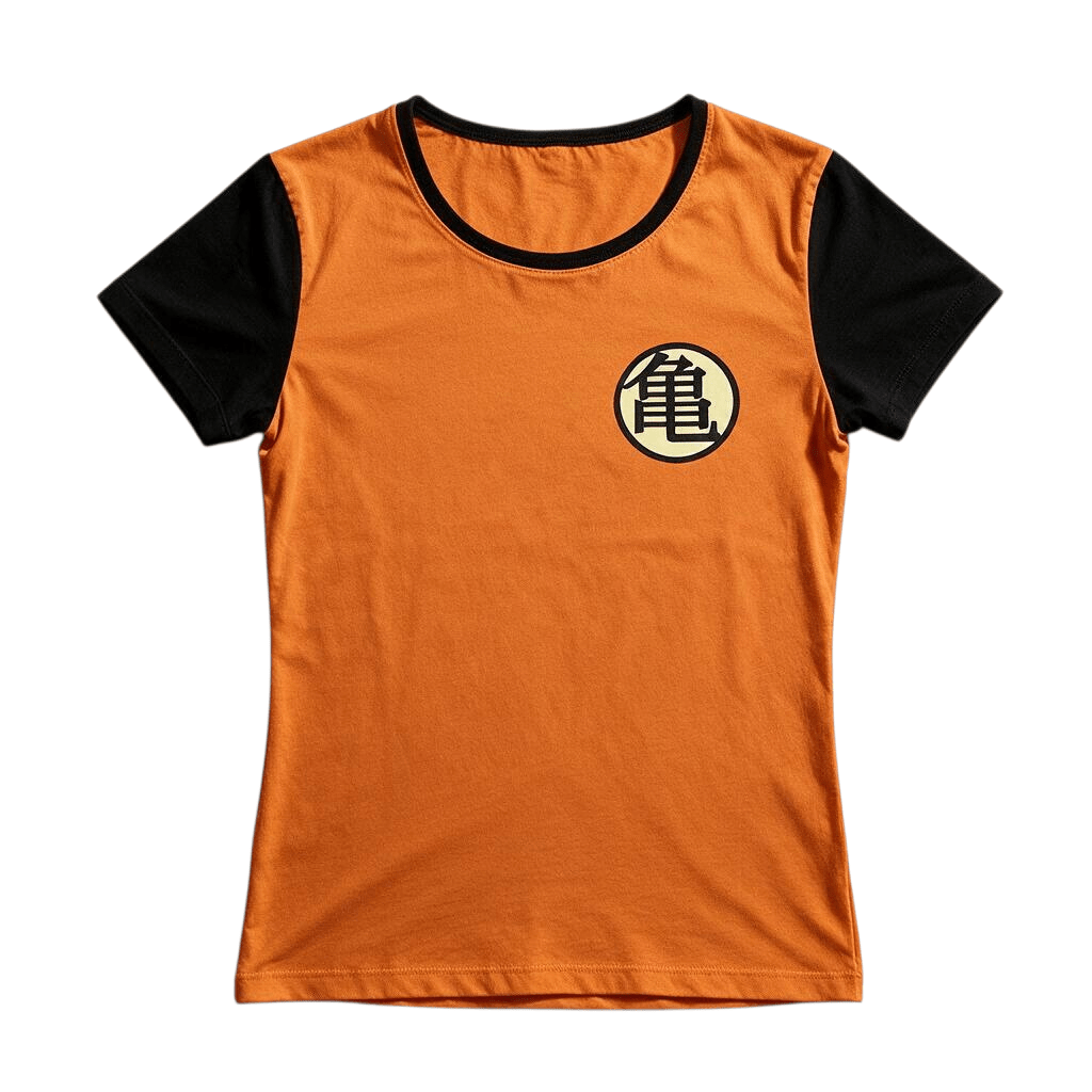 Dragon Ball dames-T-shirt Kame-symbool oranje - Fans Geek Storeproduct_type#ABYstyle