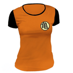 Dragon Ball dames-T-shirt Kame-symbool oranje - Fans Geek Storeproduct_type#ABYstyle