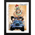 DRAGON BALL - Framed print "Family Road Trip" - Fans Geek Store