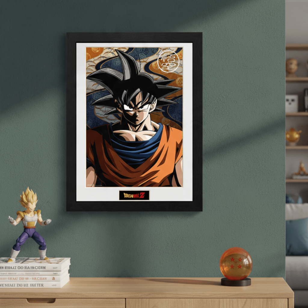 Dragon Ball Goku ingelijste poster 30,5 × 40,6 cm - Fans Geek Storeproduct_type#GB Eye