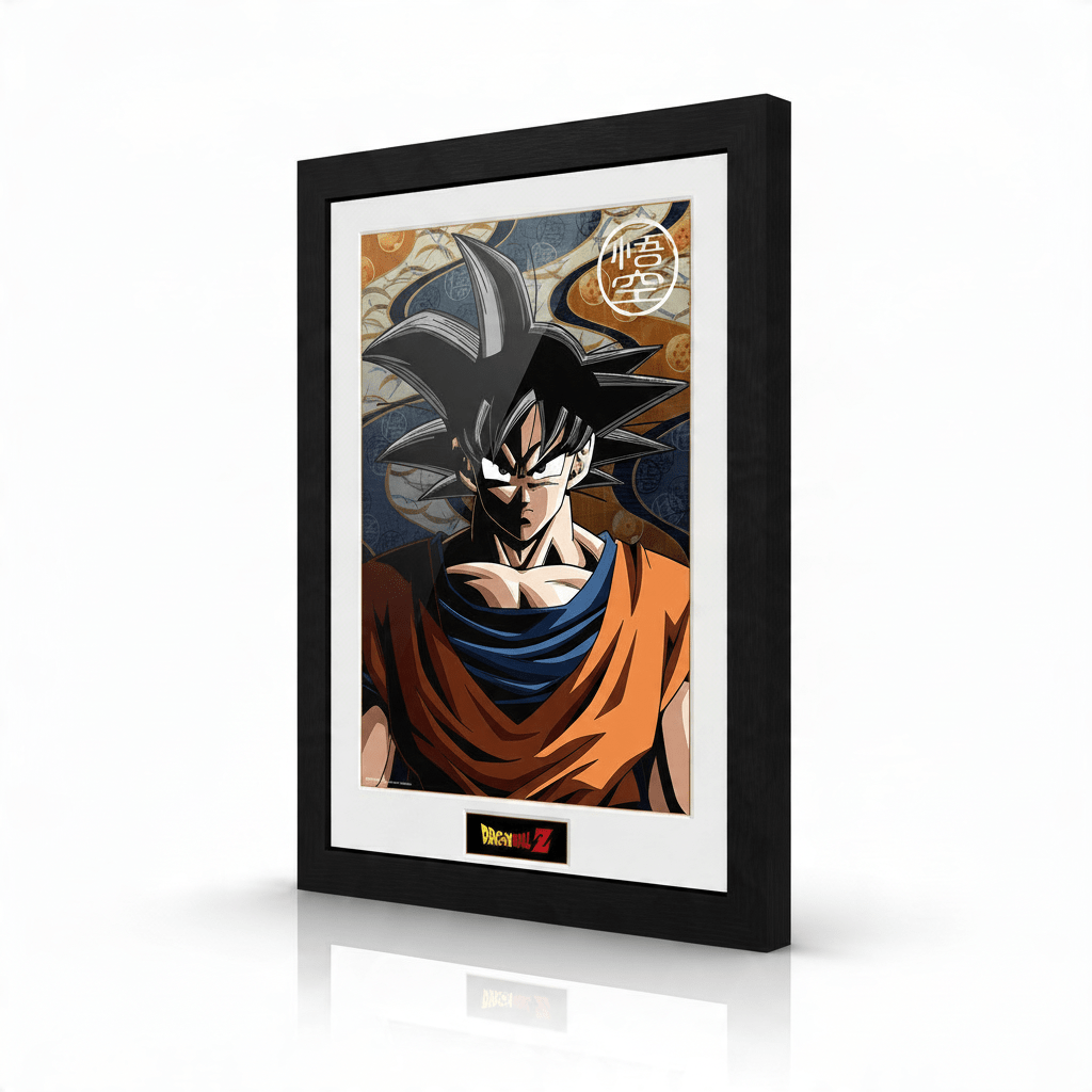 Dragon Ball Goku ingelijste poster 30,5 × 40,6 cm - Fans Geek Storeproduct_type#GB Eye