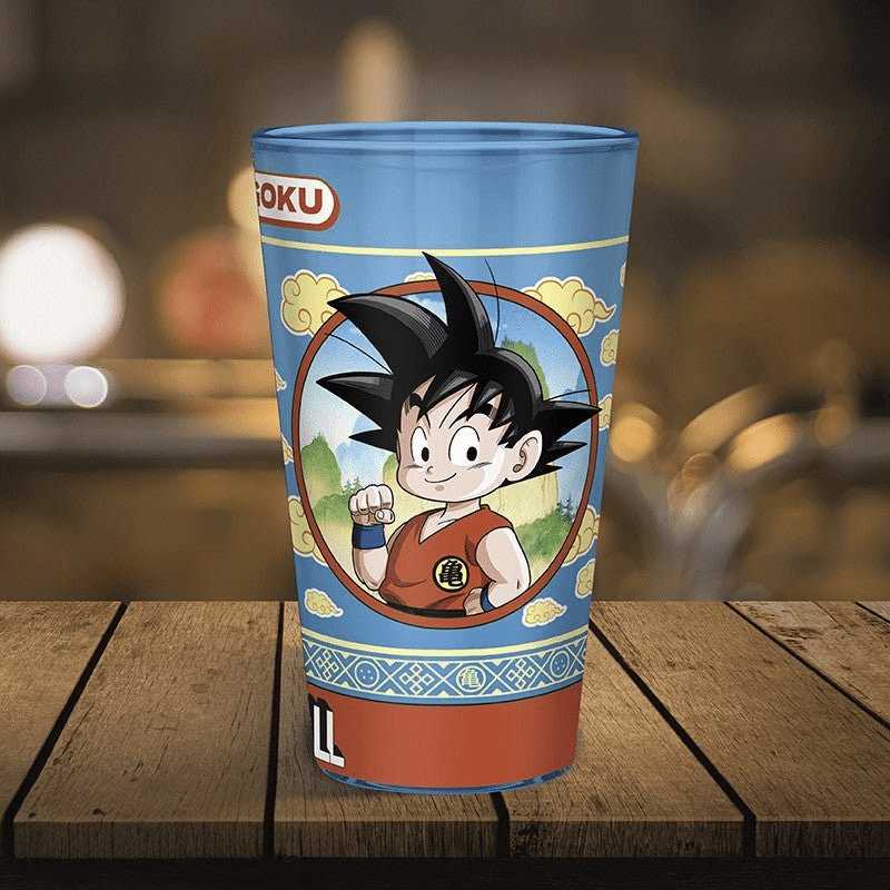 Dragon Ball Goku op de vliegende wolk drinkglas 400 ml - Fans Geek Storeproduct_type#ABYstyle