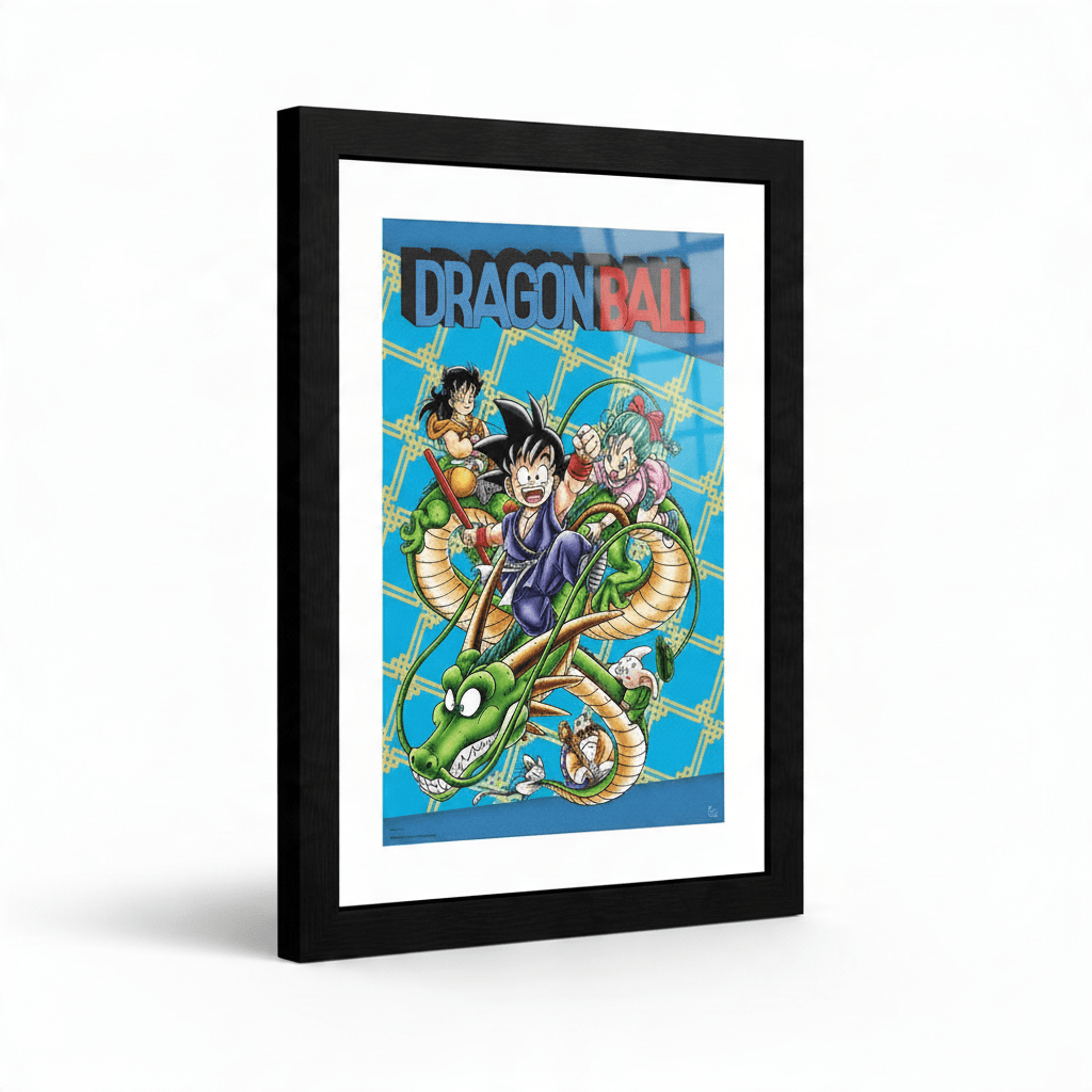 Dragon Ball ingelijste poster mangaomslagen - Fans Geek Storeproduct_type#GB Eye