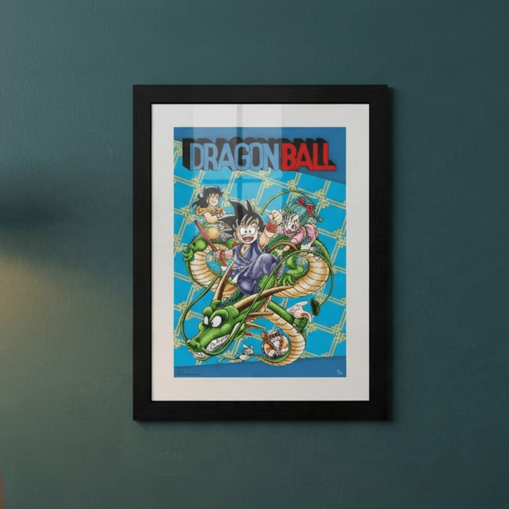 Dragon Ball ingelijste poster mangaomslagen - Fans Geek Storeproduct_type#GB Eye