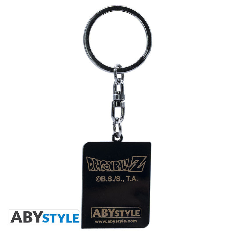 Dragon Ball Z Lenticulaire Sleutelhanger Goku Super Saiyan 3 ABYstyle Metaal 3.8x3cm