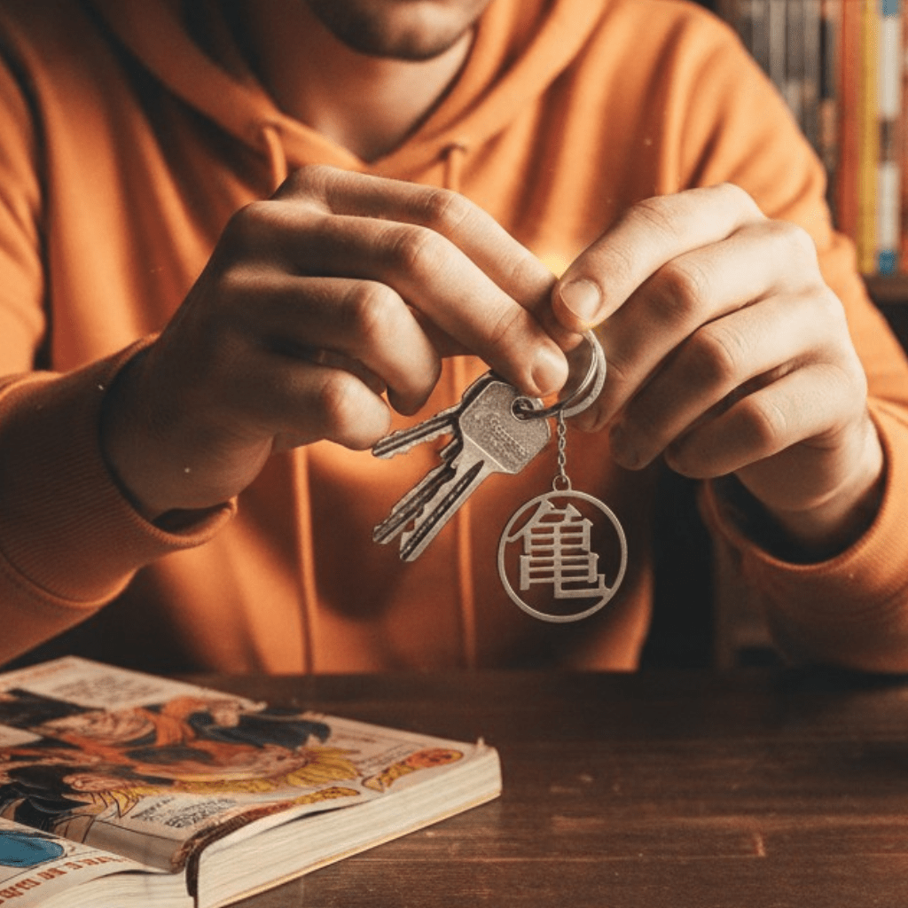 Dragon Ball metalen 3D-sleutelhanger Kame-symbool - Fans Geek Storeproduct_type#ABYstyle