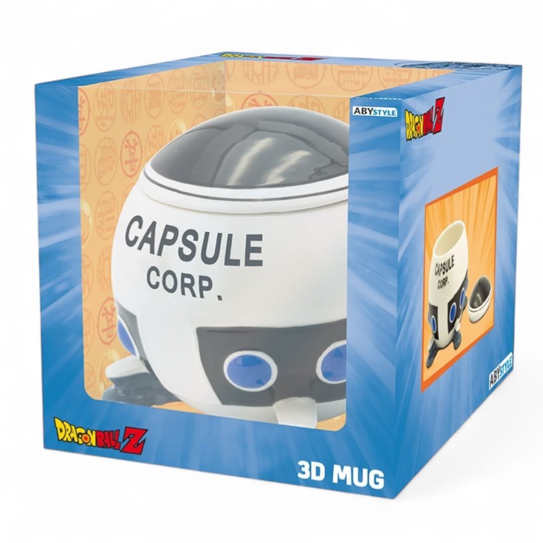 DRAGON BALL - Mug 3D - Capsule Corp spaceship - Fans Geek Store