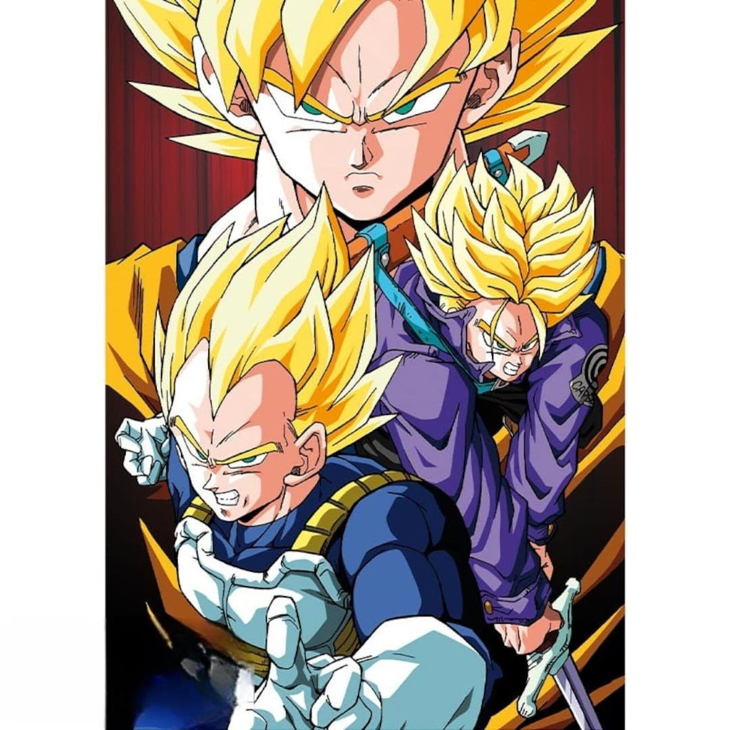 DRAGON BALL - Postcards DBZ - Set 1 x5 (14,8x10,5) - Fans Geek Store