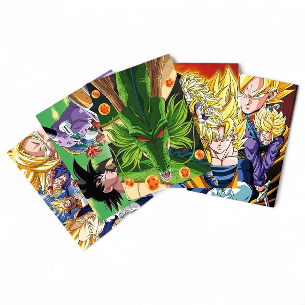 DRAGON BALL - Postcards DBZ - Set 1 x5 (14,8x10,5) - Fans Geek Store