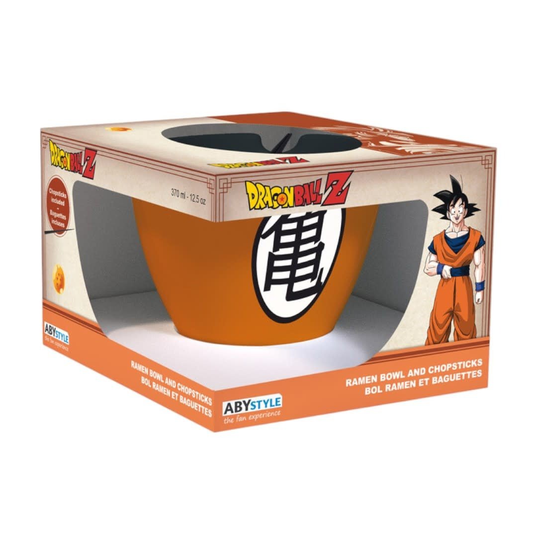 DRAGON BALL - Ramen Bowl with chopsticks - "Goku symbols" - Fans Geek Store