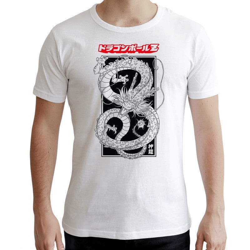 Dragon Ball Shenron T-shirt met zwart-witprint - Fans Geek Storeproduct_type#ABYstyle