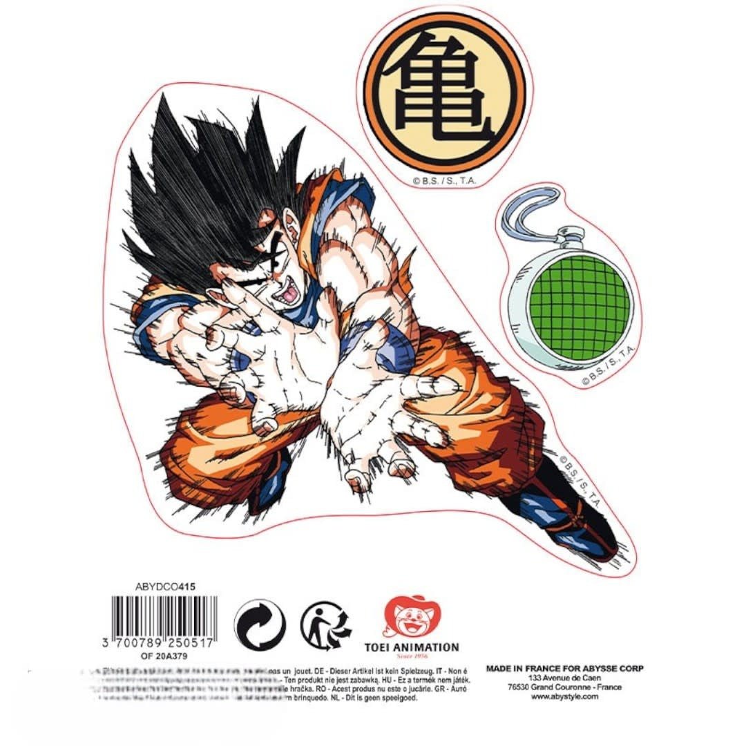 DRAGON BALL - Stickers - 16x11cm/ 2 sheets - DBZ/ Shenron - Fans Geek Store