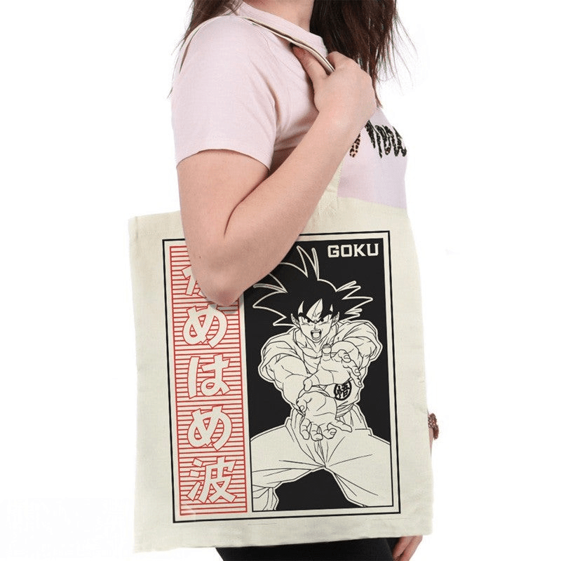 Dragon Ball Super Goku Kamehameha katoenen draagtas - Fans Geek Storeproduct_type#ABYstyle