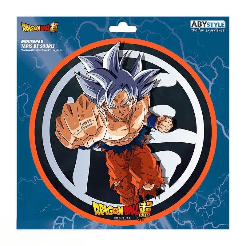 Dragon Ball Super Goku Ultra Instinct ronde muismat - Fans Geek Storeproduct_type#ABYstyle