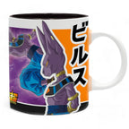 DRAGON BALL SUPER - Mug - 320 ml - Beerus VS Goku - subli - box - Fans Geek Store