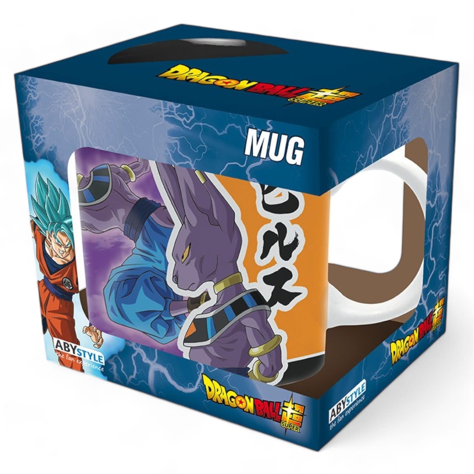 DRAGON BALL SUPER - Mug - 320 ml - Beerus VS Goku - subli - box - Fans Geek Store