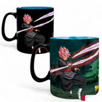 DRAGON BALL SUPER - Mug Heat Change - 460 ml SaiyansvsBlack - Fans Geek Store