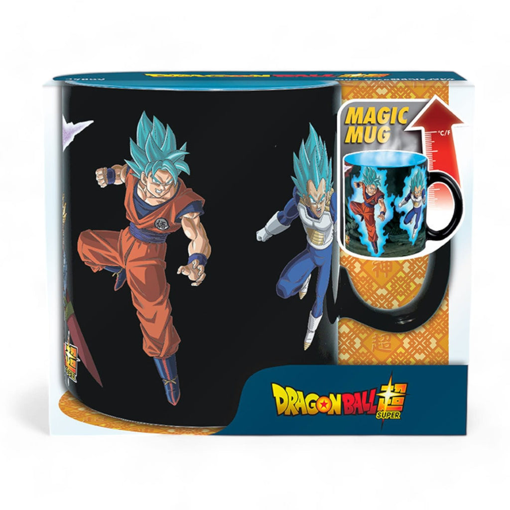 DRAGON BALL SUPER - Mug Heat Change - 460 ml SaiyansvsBlack - Fans Geek Store