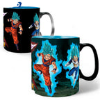 DRAGON BALL SUPER - Mug Heat Change - 460 ml SaiyansvsBlack - Fans Geek Store